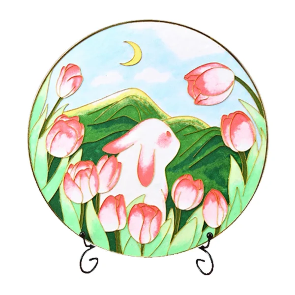 kf-S0825af6a1c1441fa926aa9e3d8ec7e80D Cloisonne Art Kit DIY Enamel Painting Set