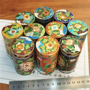 kf-S122556bfa75f4a08b2b00c14422f6b21d Cloisonne Toothpick Holder Desktop Craft