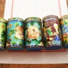 kf-S5f947fdb809244ee932cd4e2ab7ce512I Cloisonne Toothpick Holder Desktop Craft
