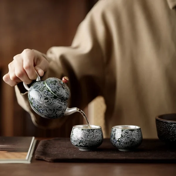 kf-Sb92863f9a5c9442fb643259eb63b90e8e Chinese Palace Butterfly Cloisonne Tea Set