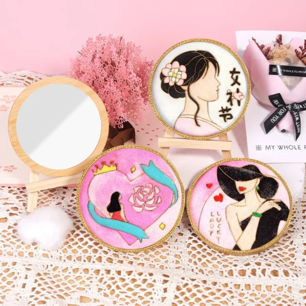 kf-Scfdff7abe230474e97a8a18685e78acdR Cloisonne Mirror DIY Art Kit