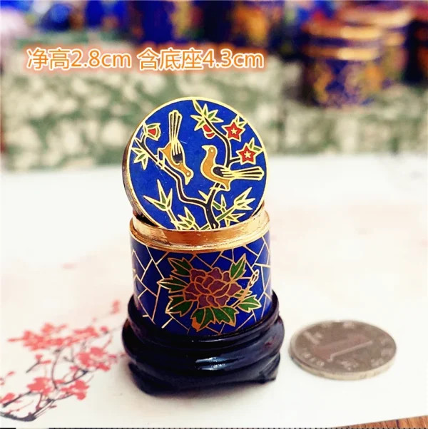 kf-Sd4b8f32afeb54bf9ac6e84e97c64307a0 Vintage Cloisonne Enamel Box Collectible